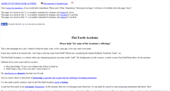 Desktop Screenshot of flat-earth-academy.com